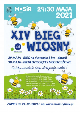 Bieg Wiosny PLAKAT